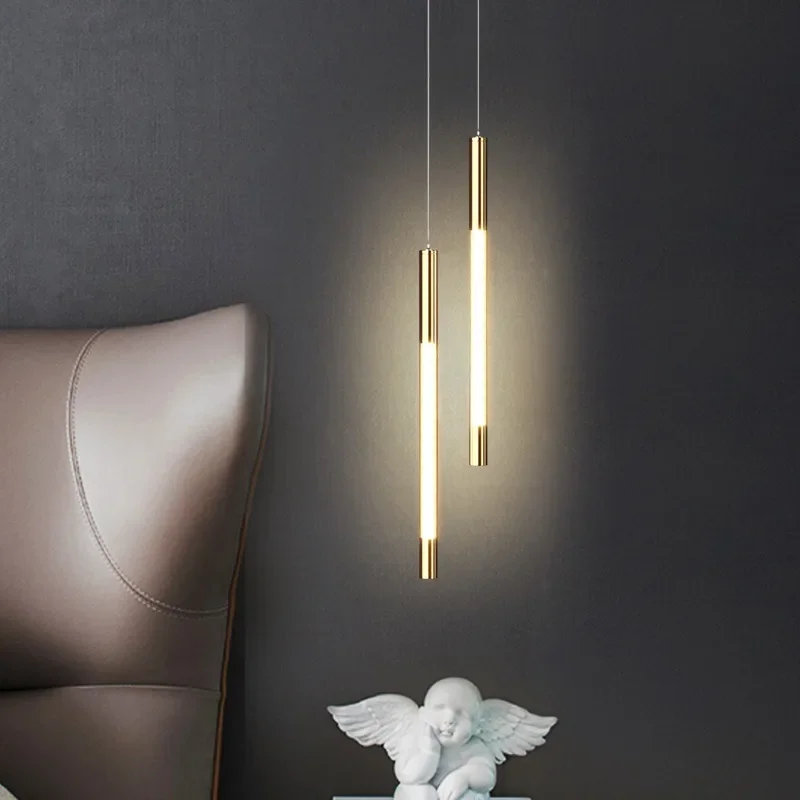 

Nordic Led Pendant Lights Indoor Lighting Decoration Home Bedroom Bedside Light Living Dining Table Room Corridor Hanging Lamp