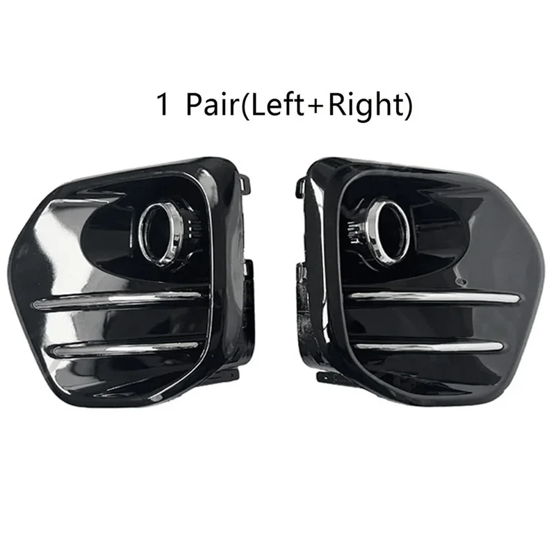 1 Pair Car Fog Lamp Cover Fog Lamp Frame Front Bumper Fog Lamp Cover For Kia Sportage 2016-2019 New High Quality