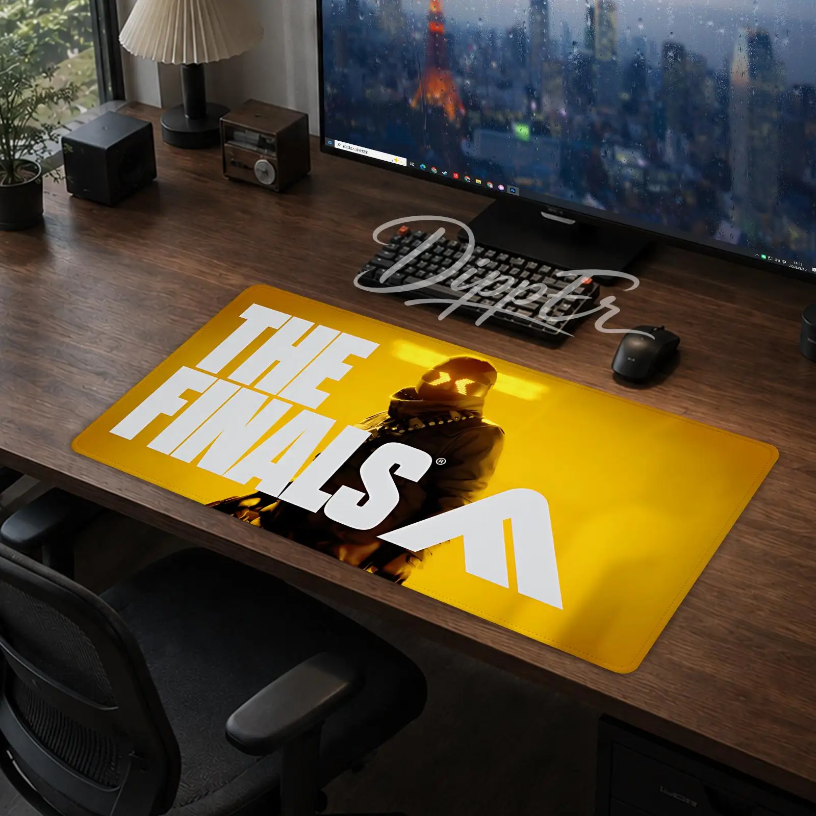 A-The Finals Mouse Pad Office Large Desk Mat Gaming Mousepad Rubber Bottom Non-Slip Cushion 900X400