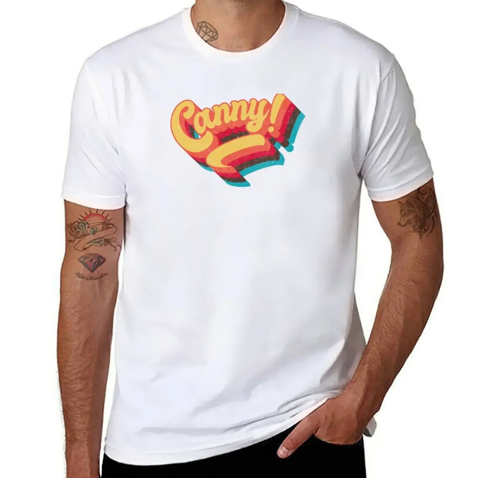 Canny T-shirt new edition summer top boys animal print Short sleeve tee t shirts for men graphic