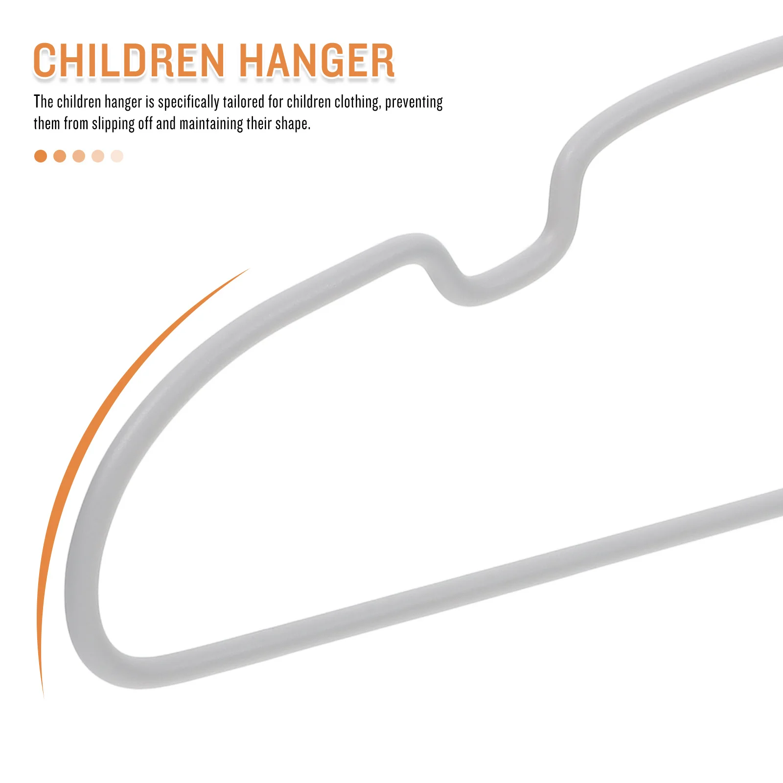 

10Pcs Childrens Clothes Hangers Compact Non-Slip Scratch Resistant Kids Hangers for Organizing Closet Nursery Hangers,