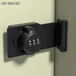 1Pc 90 Degree Right Angle Buckle Password Sliding Door Lock Office File Cabinet Security Locks Zinc Alloy Hardware Lockset