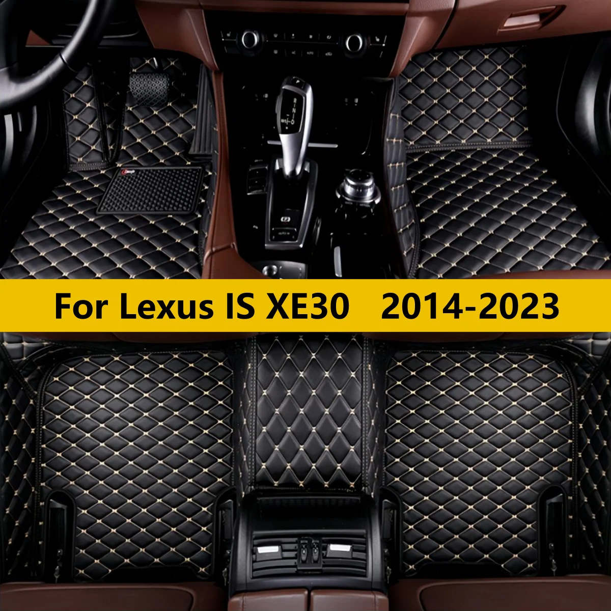 

Custom Car Floor Mats Fit For Lexus IS XE30 2014 2015 2016 2017 2018 2019 2020 2021 2022 2023 Leather Auto Foot Carpet Pads