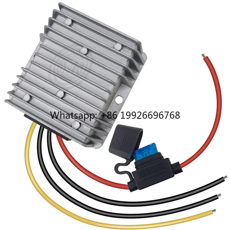 

Преобразователь напряжения 20А 240Вт 12В для гольф-каров, 48В 36В в 12В, регулятор-редуктор с предохранителем