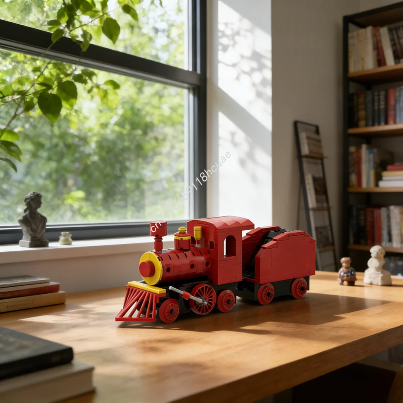 

287 деталей MOC «Снежный человечек Фрост» — модель поезда, конструктор, рождественский подарок, архитектурная игрушка, развивающий конструктор