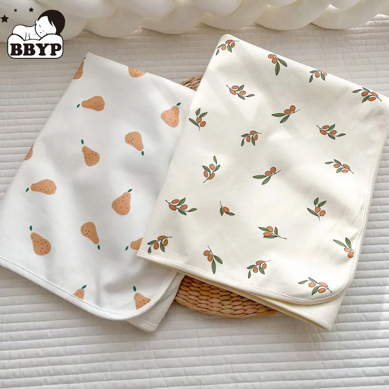 Cotton Baby Changing Mat Diaper Changing Pad Cover for Newborn Baby Items Washable Breathable Baby Diaper Changer Nursery