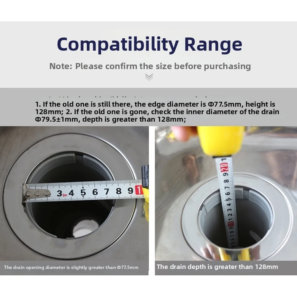 Sink Drain Basket with 96 Drain Holes for Efficient Water Passage and Minimal Maintenance in Home Kitchen Settings