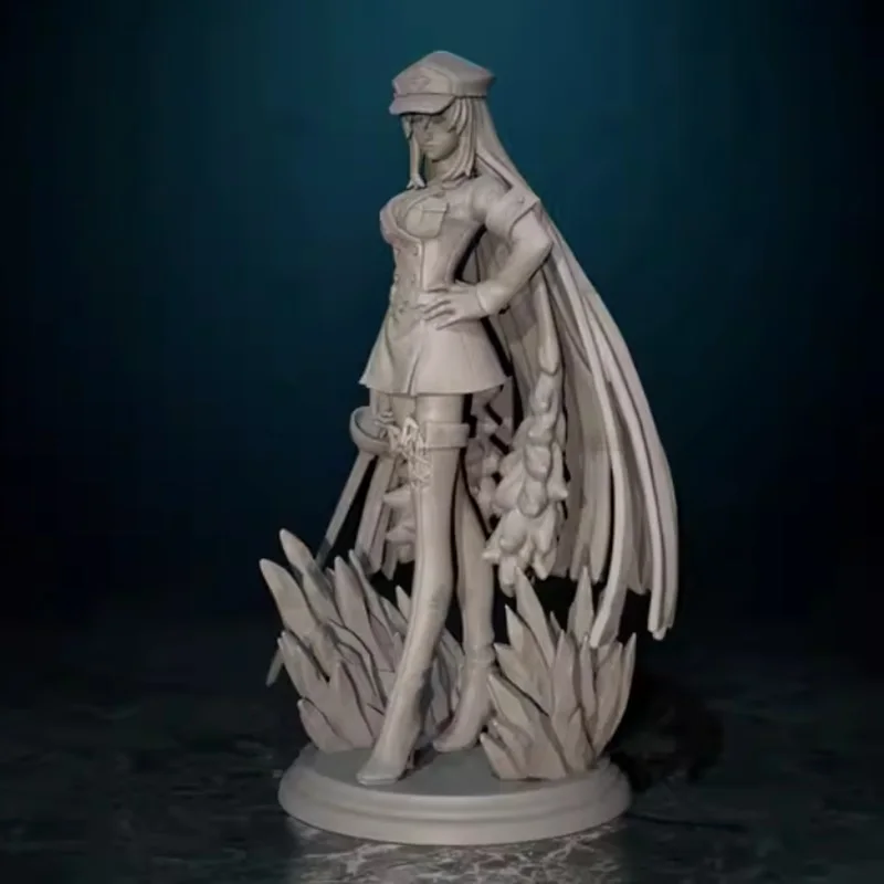 LindenKing Garage Kits A983 3D 1/6 Scale Esdeath  Figure GK Model Colorless and self-assembled Collections To Modelers