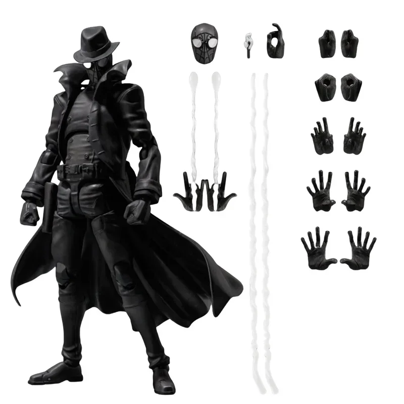 Человек-паук Noir Marvel légende Peter Parker ultime noir Spider Man ténèbres SHF jouets фигурка repro cadeau