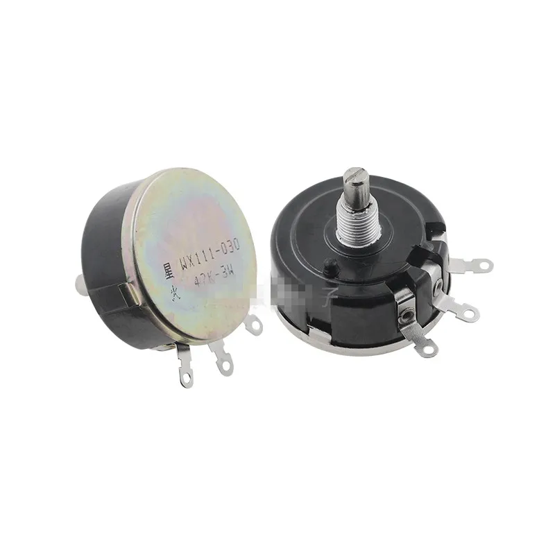 

5pcs WX111(030) 47K 4.7K 2.2K 10k 1K Resistance Electrical Wirewound Potentiometer