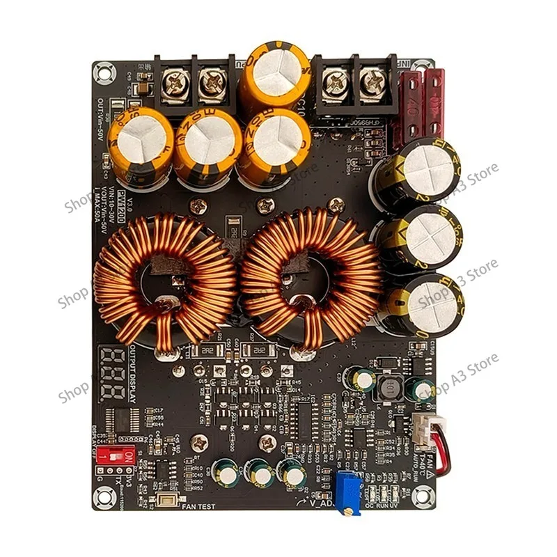 1200W 50A high current boost power module, dual inductors, special power supply for audio power amplifier PW1200