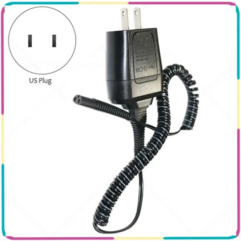 

B13C 2 шнура питания для бритвы Braun серии 7 3 5 S3, зарядное устройство для электробритвы Braun 190/1999, сменный адаптер 12 В, вилка стандарта США