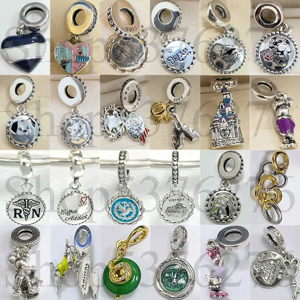 

Подвеска-шарм из серебра 925 пробы с флагом Сальвадора и изображением Девы Марии (Вьетнам) для модных женских браслетов, подарок, украшение своими руками, 2025 год