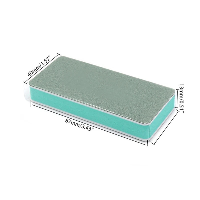 New 3.43x1.57x0.51in Rectangle Polishing Block Buffer Buffing Jewelry Polishing