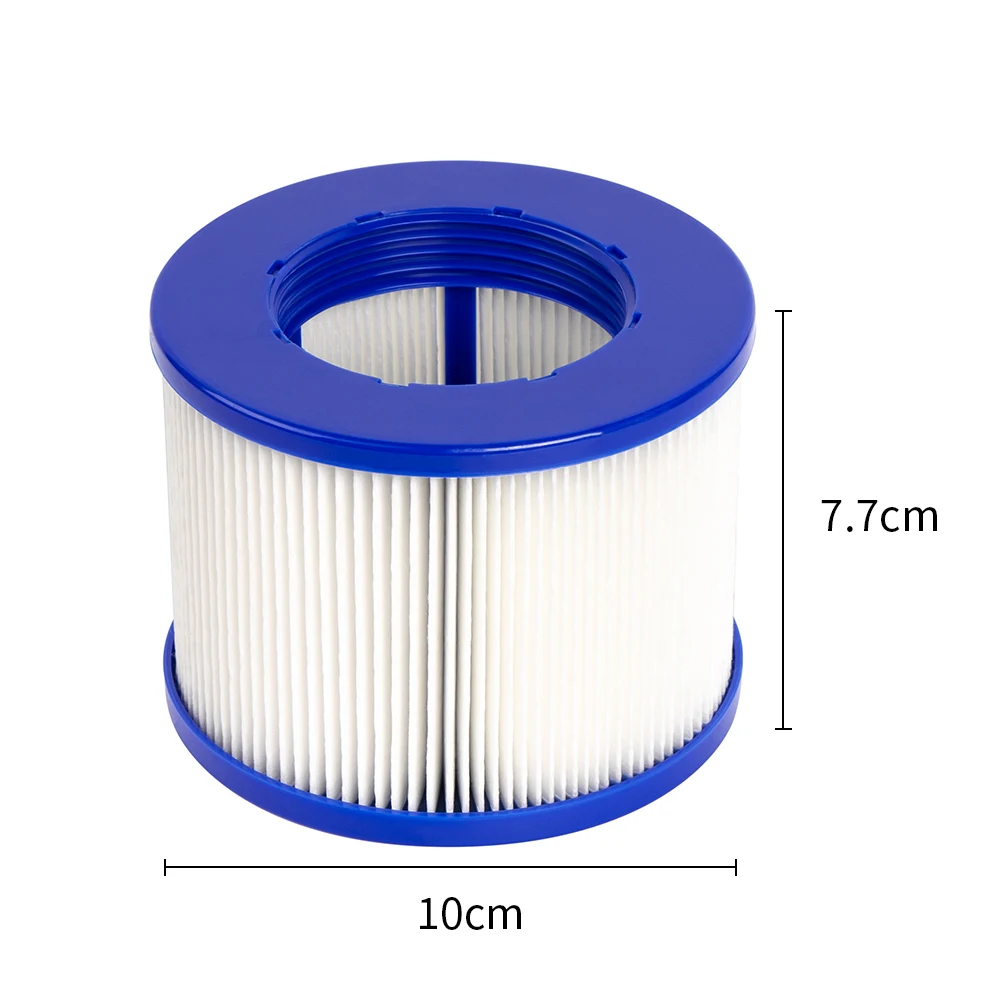 Type VI Filter Cartridge for GYMAX Spa, Compatible with GYMAX & Most Hot Tub Pump, Massage Pool, Inflatable Pool, Swimming Pool