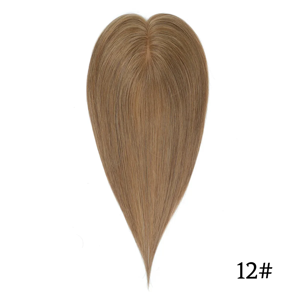 Steil haar topper voor vrouwen Remy menselijk haar Ombre haarstukjes Machinegemaakte haartoppers met 3 clips Menselijk haar toupetje
