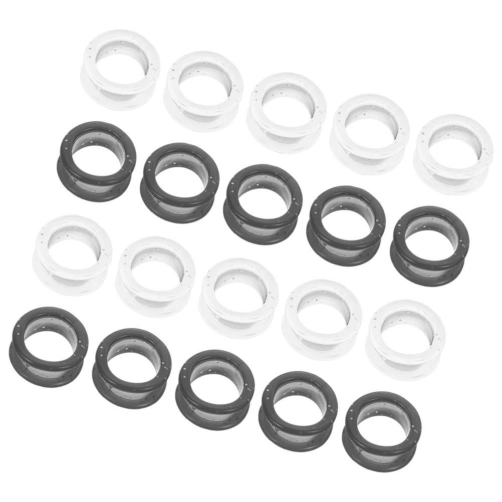 

20Pcs Pet Grooming Scissors Finger Rings Silicone Non-Slip Thumb Protectors Hairdressing Scissor Accessories Comfortable