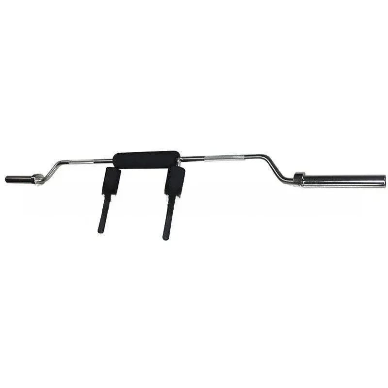 Seal bar, lean over pull back, curved barbell bar, bench press, safety, squat barbell, U-shaped rowing, deadlift bar