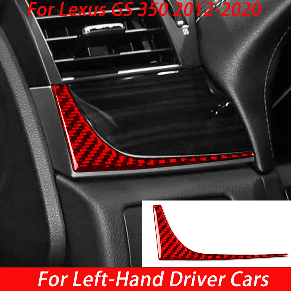 Carbon Fiber Sticker For Lexus GS 350 300 450h L10 2012 2013 2014 2015 2016 2017 2018 2019 2020 Driver’s Side Trim Decal Gift