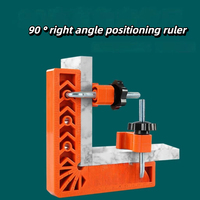 1Pcs 90 Degree Positioning Squares 4/3 Inch Right Angle Clamps Reusable Plastic L Fixing Clamp Corner Clamping Woodworking Tools
