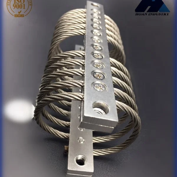 Industry Defense Vibration Shock Protection Embedded Electronics Video Surveillance Antenna JGX-0320D-17A Wire Rope Shock Mount