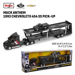 Maisto 1:64 1993 454 SS PICK-UP International@ LoneStar® /2021 FORD BRONCO BADLANDS precision model car Model collection gift