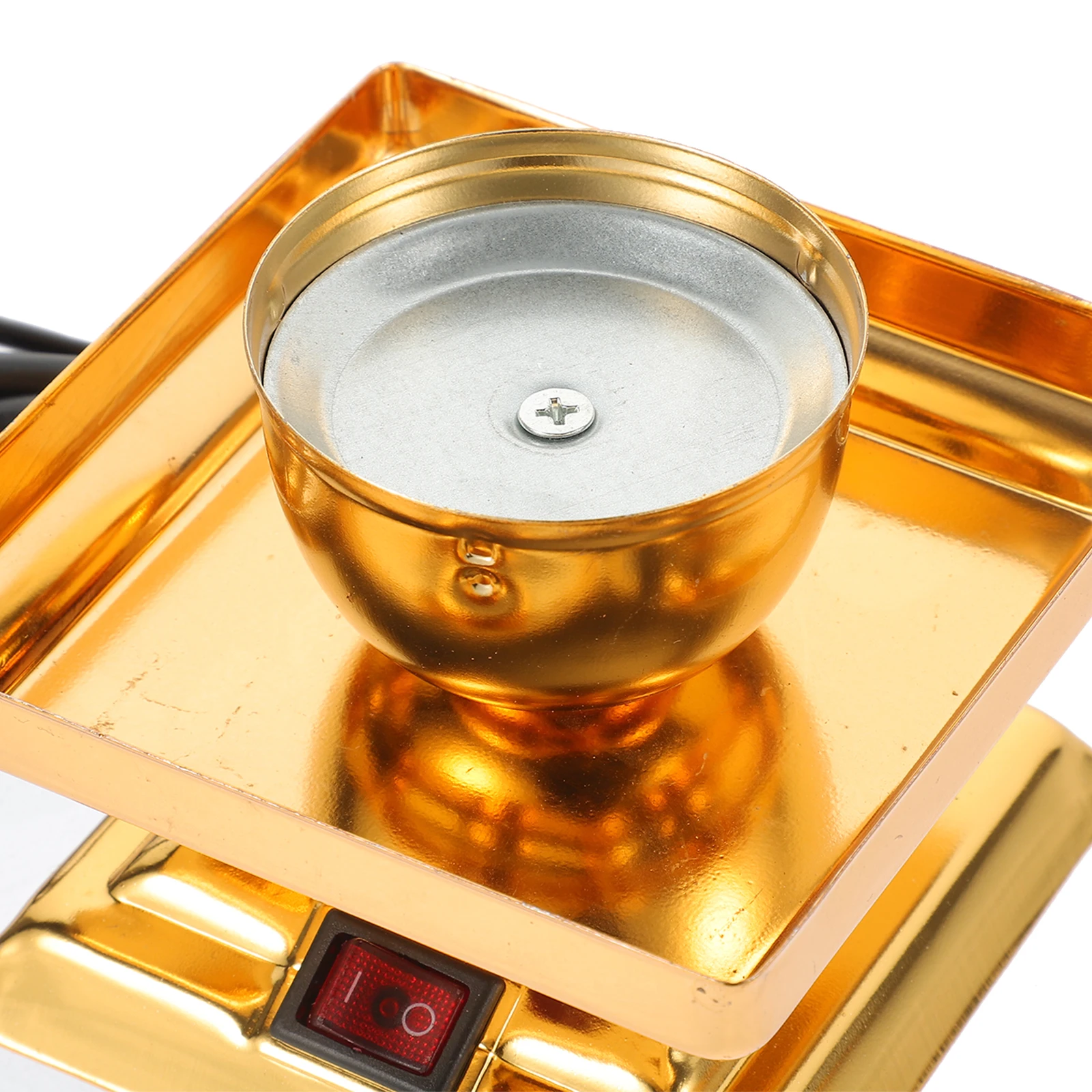 

Plug-in Incense Burner Vintage Home Decor Small Bakhoor Electric Southeast Asia Golden
