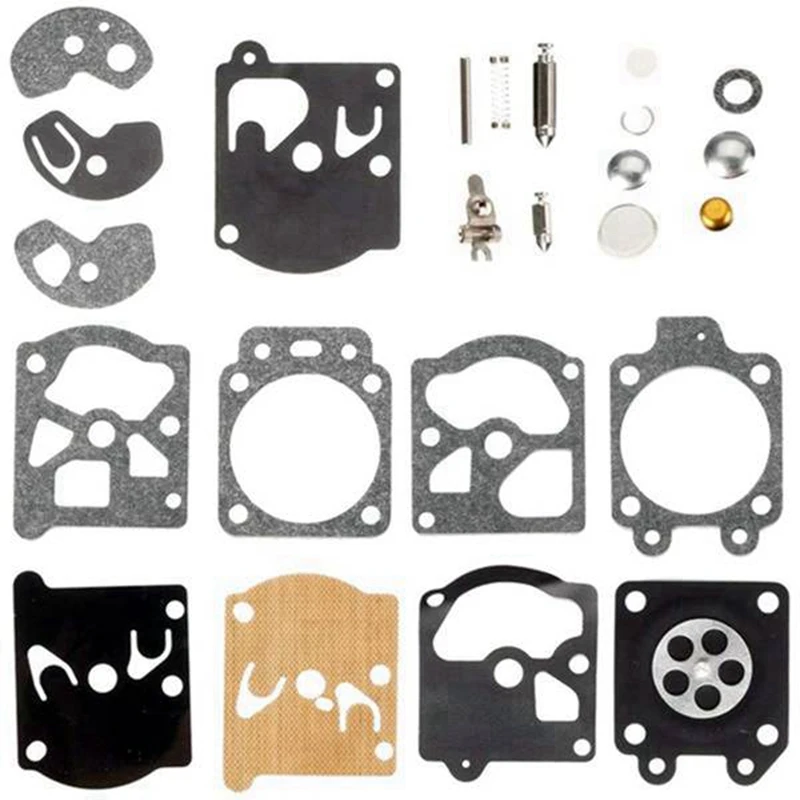 

50 Sets Carburetor Carb Repair Kit Gasket Diaphragm For Walbro WA WT Series K10-WAT RH