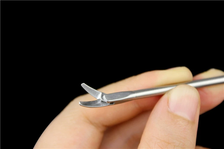 Tendon blue forceps arthroscopy blue scissors orthopedic instruments medical sports medicine left and right curved