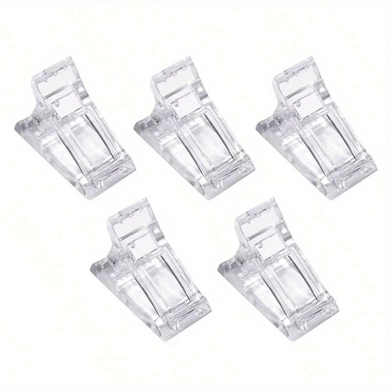 5/10Pcs Nail Clip Transparent Gel Quick Building Tips Clips Finger Nail Polish Extension UV Lamps Manicure Art Builder Tools