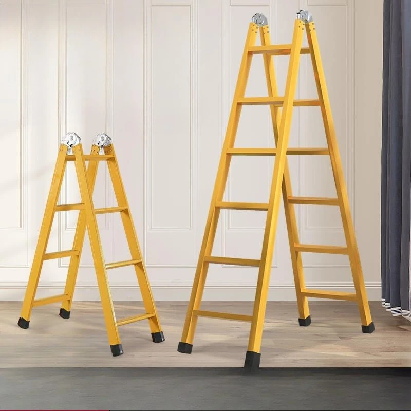 

Ladder, household, folding telescopic, aluminum alloy, herringbone ladder, portable lift