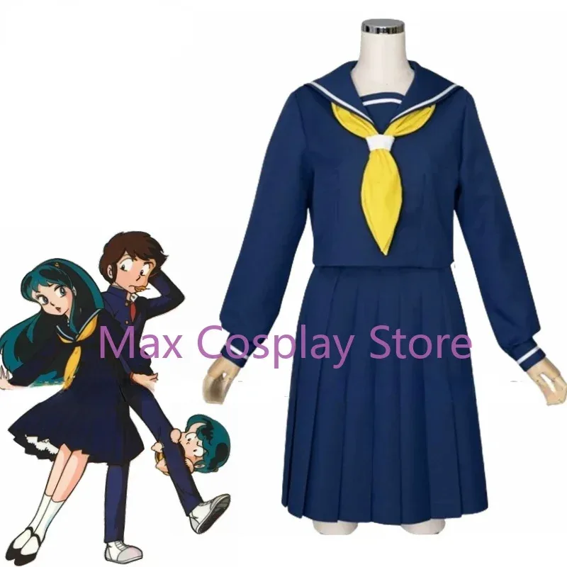 

qa156wby2 Cos аниме Urusei Yatsura Lum косплей школьная форма костюм парик