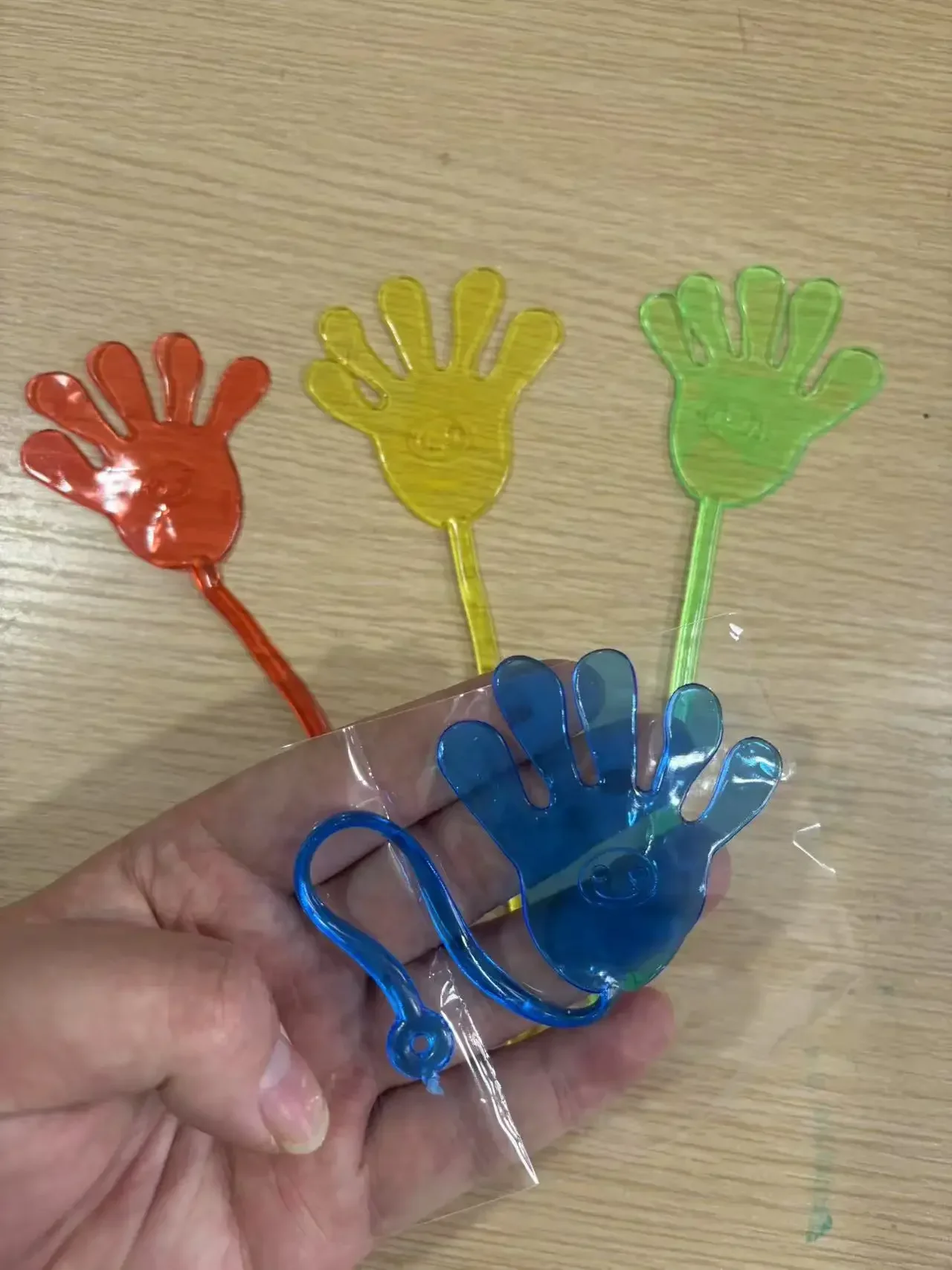 Lustiges klebriges Hände-Spielzeug, 5–50 Stück, elastische Slap Palm Squishy, Kinder-Partygeschenke, Neuheits-Geschenkzubehör für Kinder