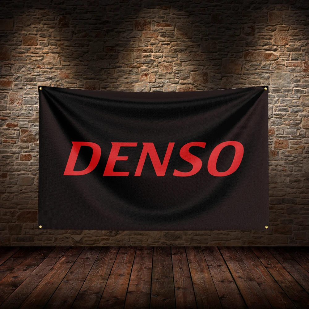 3x5 Ft D-Densos  Flag Polyester Printed Car Flags for Room Garage Decor