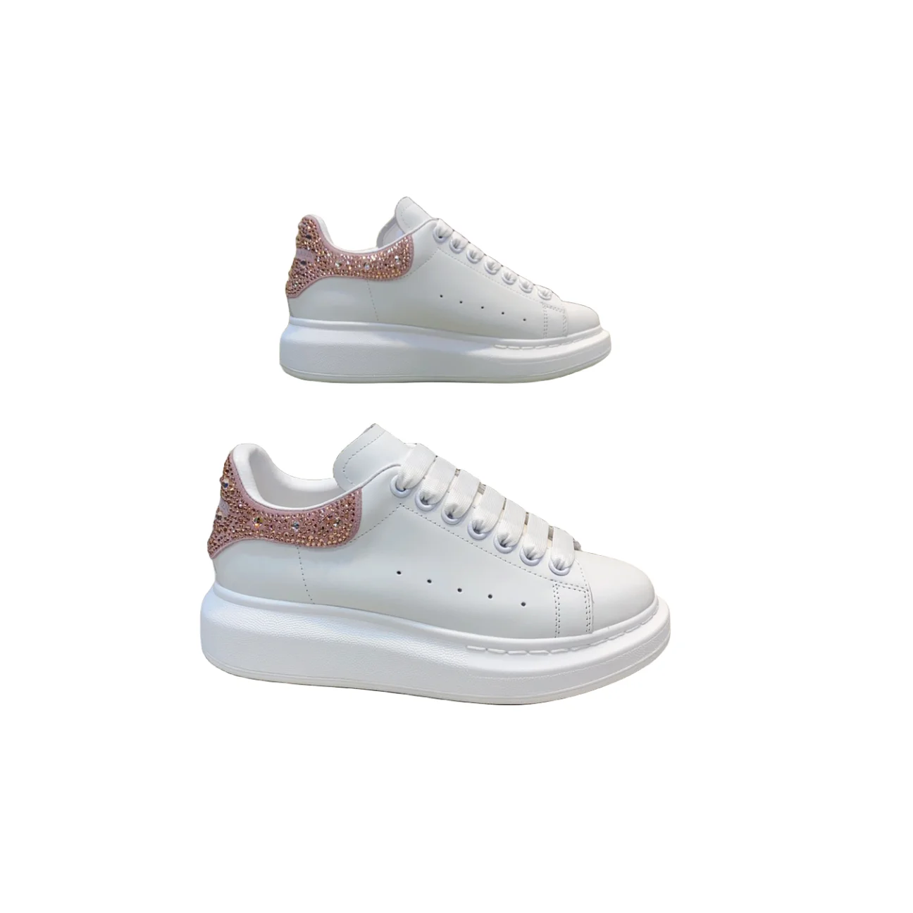 Top High Quality Womens Trendy Casual Shoes 34-46 Luxury Mens Real Leather Unisex Sneakers Designr Lovers Tide Shoes YN00587