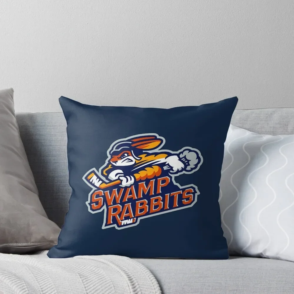 

GREENVILLE SWAMP RABBITS Throw Pillow Christmas Pillows Bed pillowcases Cushions Pillow