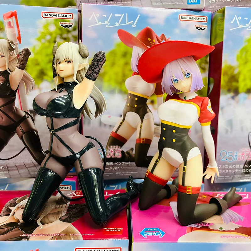 

В наличии, оригинальная фигурка Bandai Banpresto 2,5, объемная соблазнительная фигурка, модель куклы, новинка в штучной упаковке, 8-серия, подставка для ручек, подарки