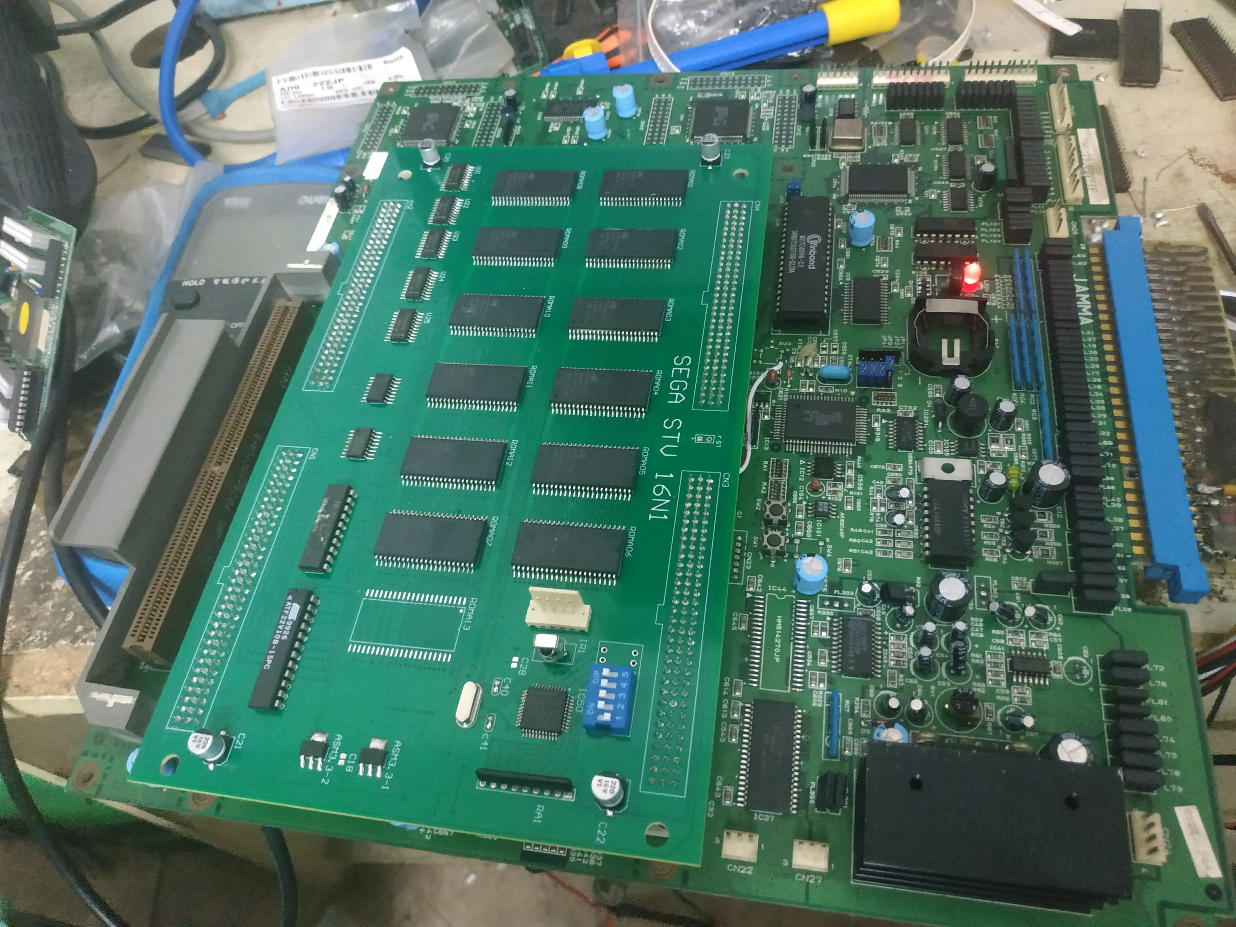 SE GA STV Muliti Games scheda madre 16/17 in 1 Rom Board Arcade Pcb