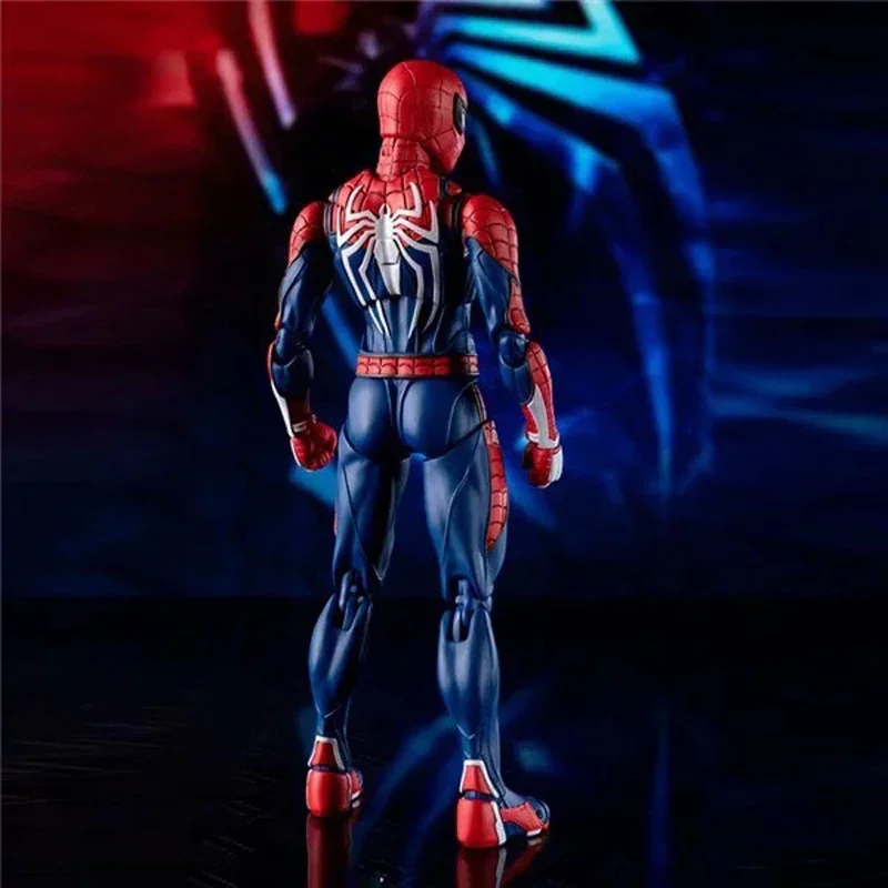 Spider Man Upgrade Suit PS4 Game Edition SpiderMan Action Figure Collectable Model Toy