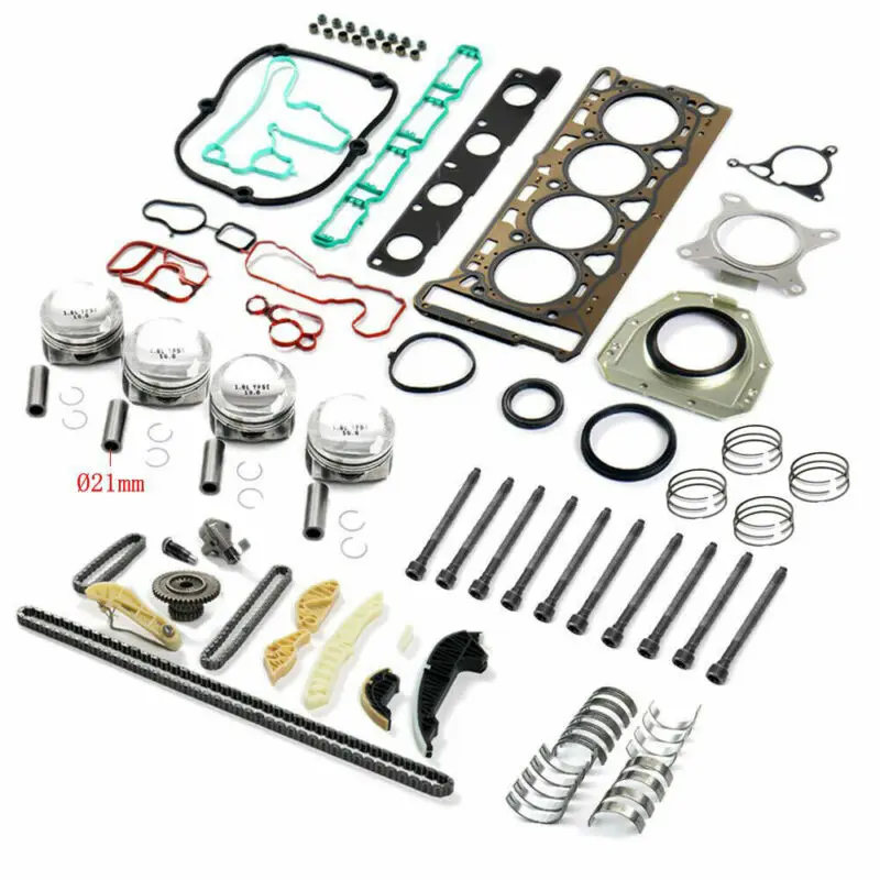 Engine Overhaul Reconstruction Kit STD for VW AUDI SEAT SKODA 1.8 TSI CDAA CDAB CDHA CDHB 06H107065BK 06J103383D 036109675A