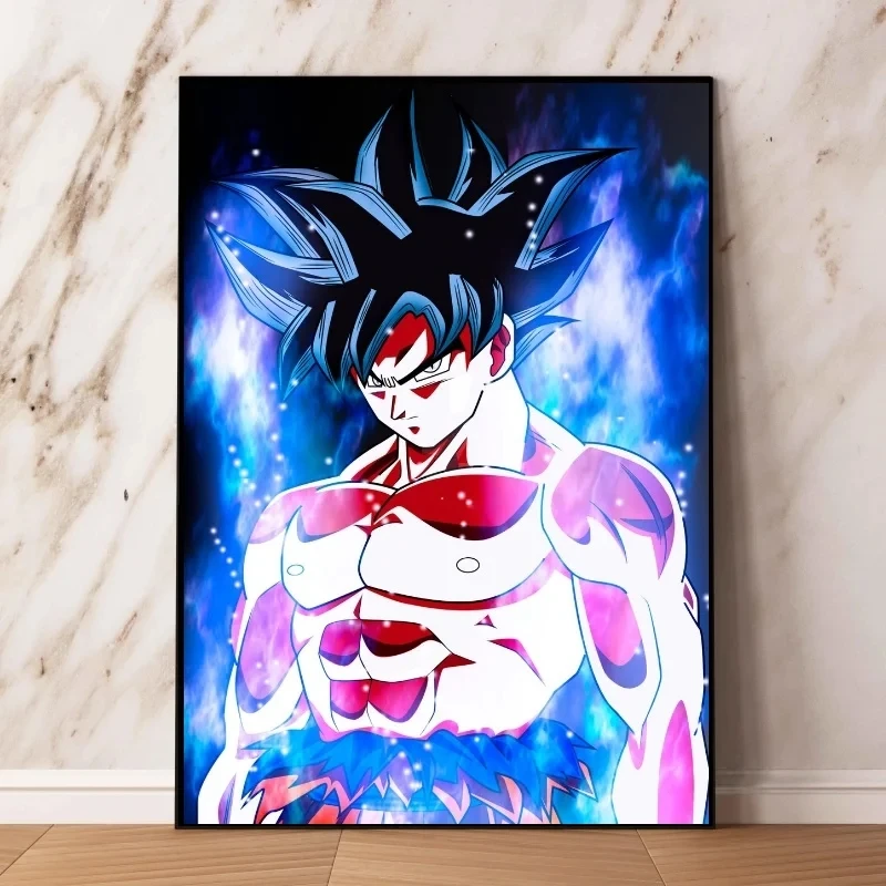 Canvas No Frame Painting Bandai Anime Super Saiyan Gohan Poster Wall Art Print Dragon Ball Pictures Classic Home Decor Bedroom