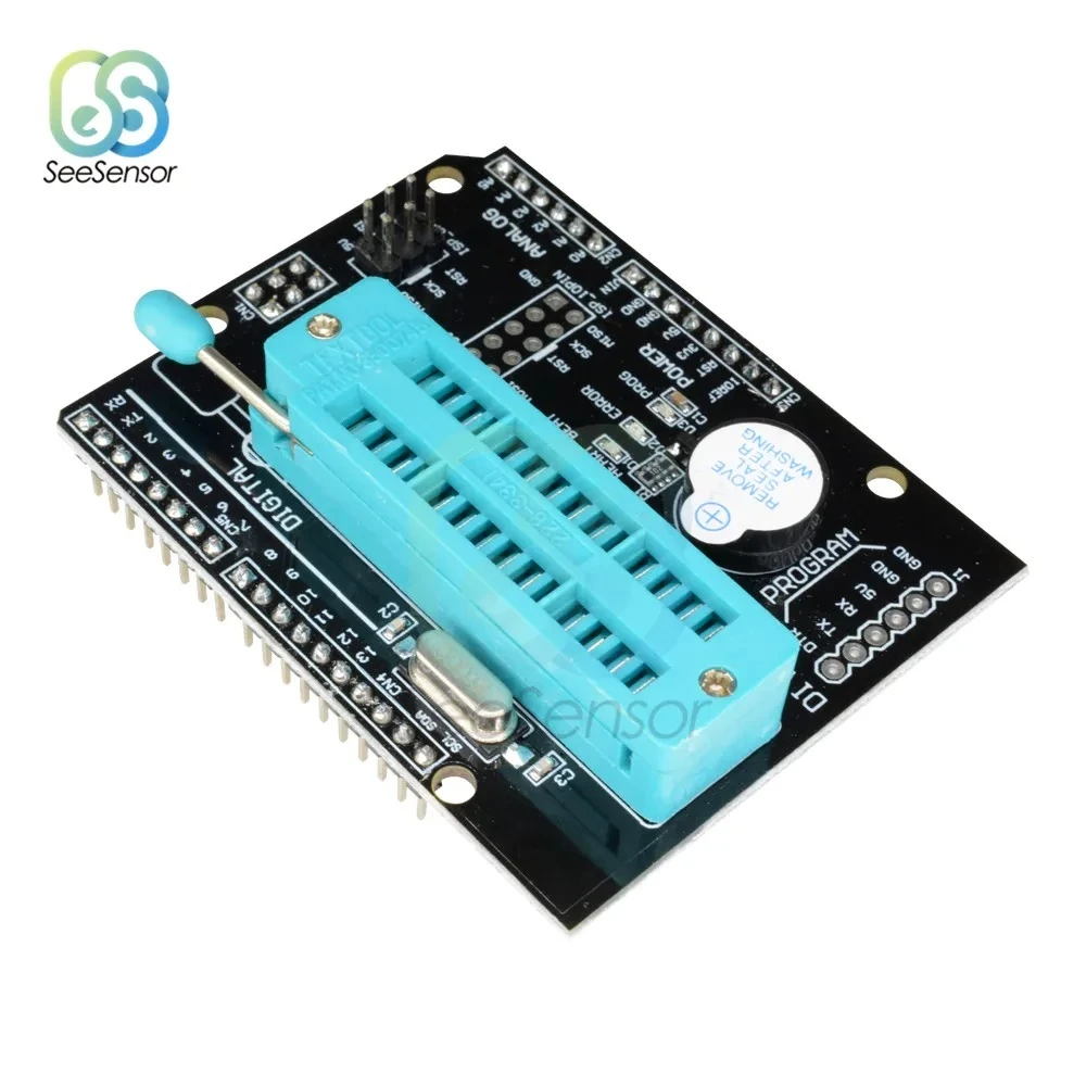 

AVR ISP Shield Burning Bootloader Programmer Atmega328P Bootloader Module For Arduino