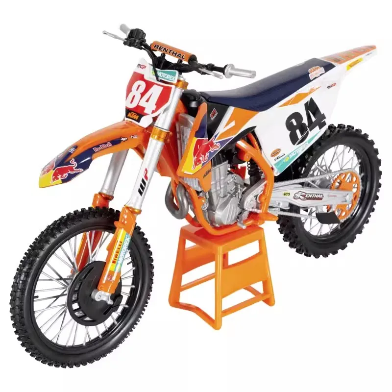 NEW Maisto 1:6 Red Bull KTM Supercross Diecast Model MXGP KTM 450 SX-F Factory Edition 2018 #84 Motorcycle Car Gift Toys For Kid