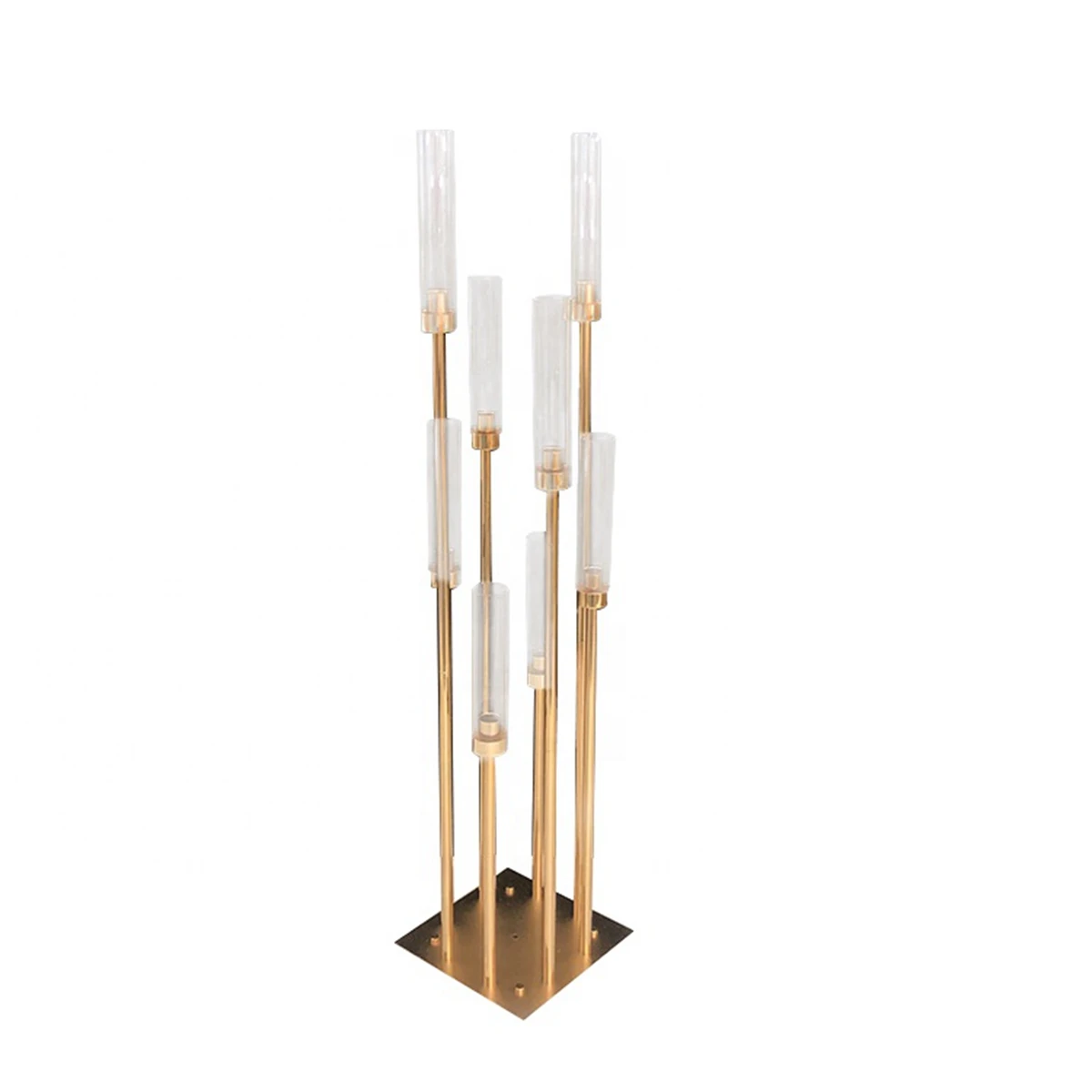 

New style Wedding gold center pieces Metal Stand candle stick holder Metal Candle Holders candlestick for event Decor senyu01210