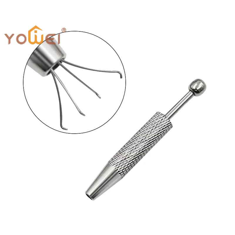 Latest 4 Claws Pick-up Tool Jewelry Beads Diamond Gems Prong Holder Tweezer Catcher Grabber Stainless Steel Chip Gripper