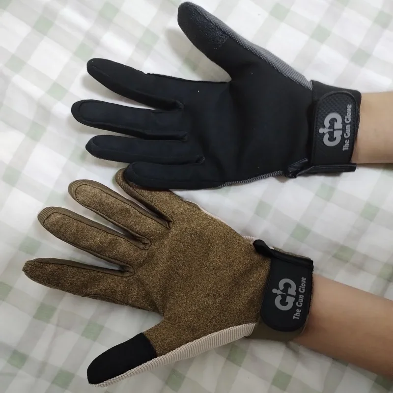 Outdoor tactical gloves all finger summer breathable thin comfortable shooting gloves lightweight touch screen