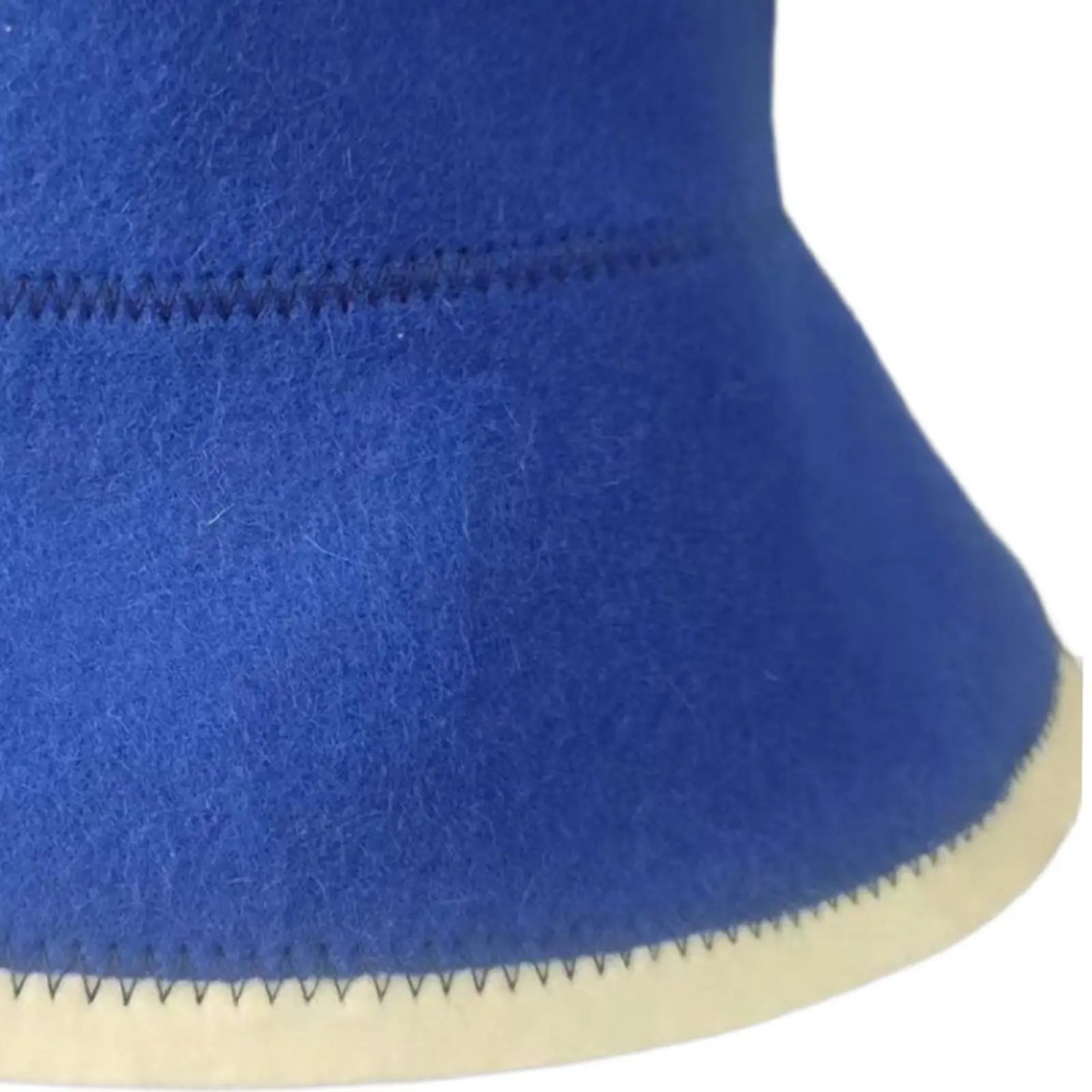 غطاء قماش اللباد المحمول لحماية الرأس ، إكسسوارات الحمام الروسية ، قبعة الساونا