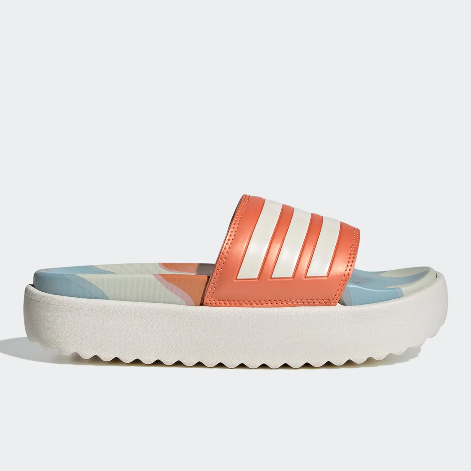 

Adidas genuine new women's casual thick soled sandals HP6730