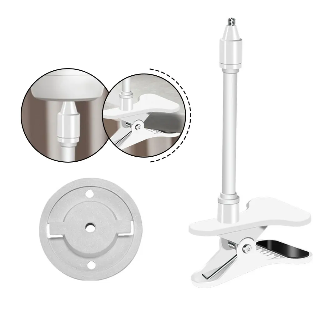 Flexible Camera Clamp Mount Baby Camera Holder Stand For TP-Link For Tapo C200/C210/C220/C201/C202/C211 Bendable Bracket Base