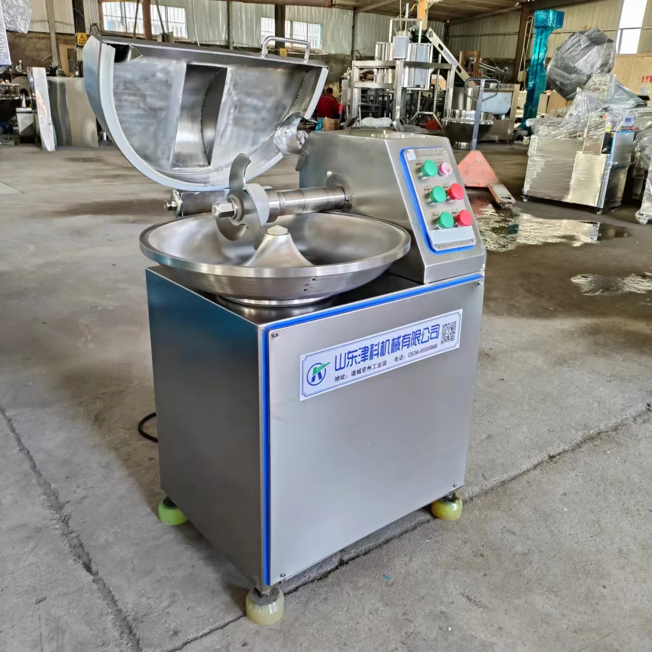 20L Small Bowl Chopper Meat Cutter for Sausage and Meat Processing